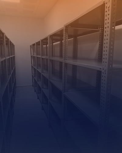 SLOTTED ANGLE SHELVING